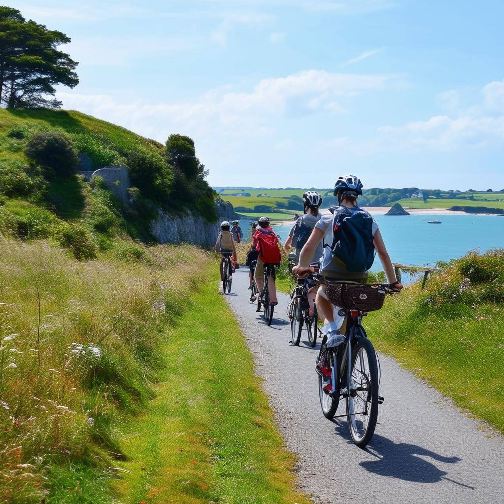 bike tour in brittany